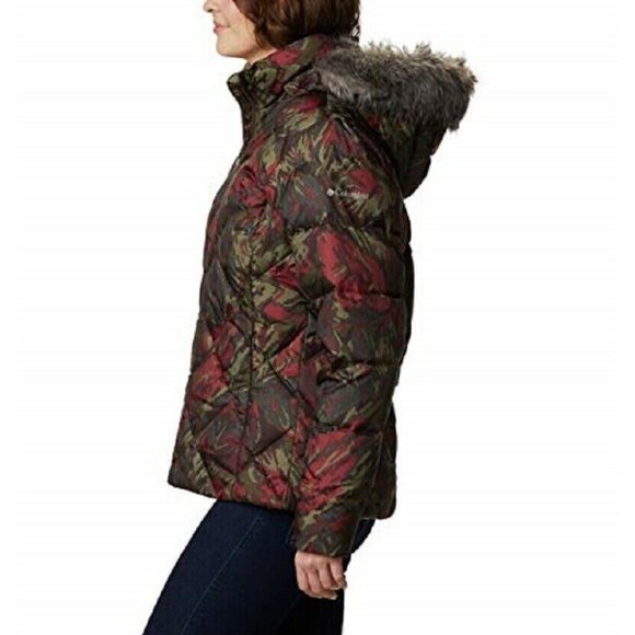 Columbia Women's Down Jacket Winter Puffer Small/Petite New with Tag - Picture 3 of 8